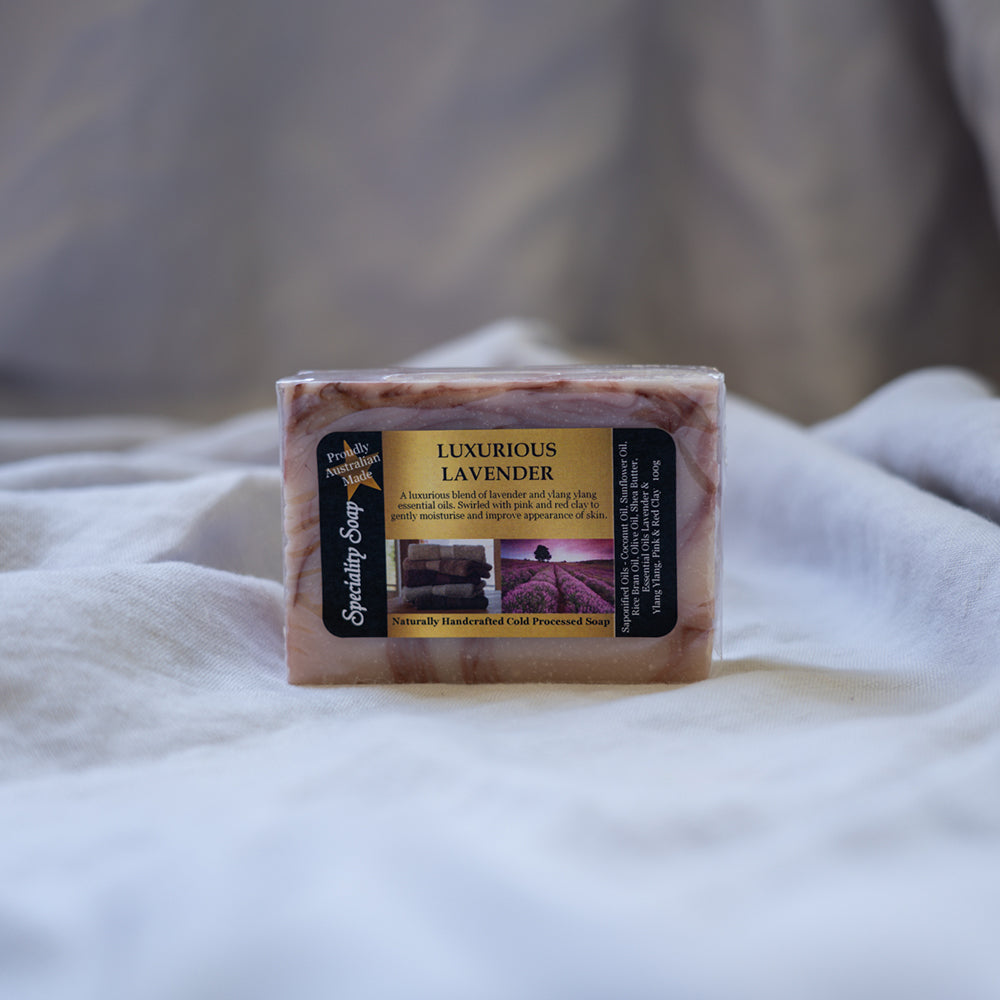 Wrapped with Speciality Soap Labels
