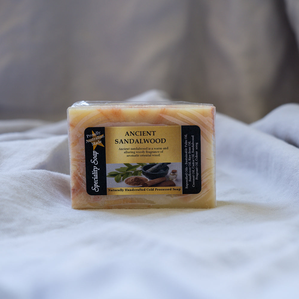 Wrapped with Speciality Soap Labels